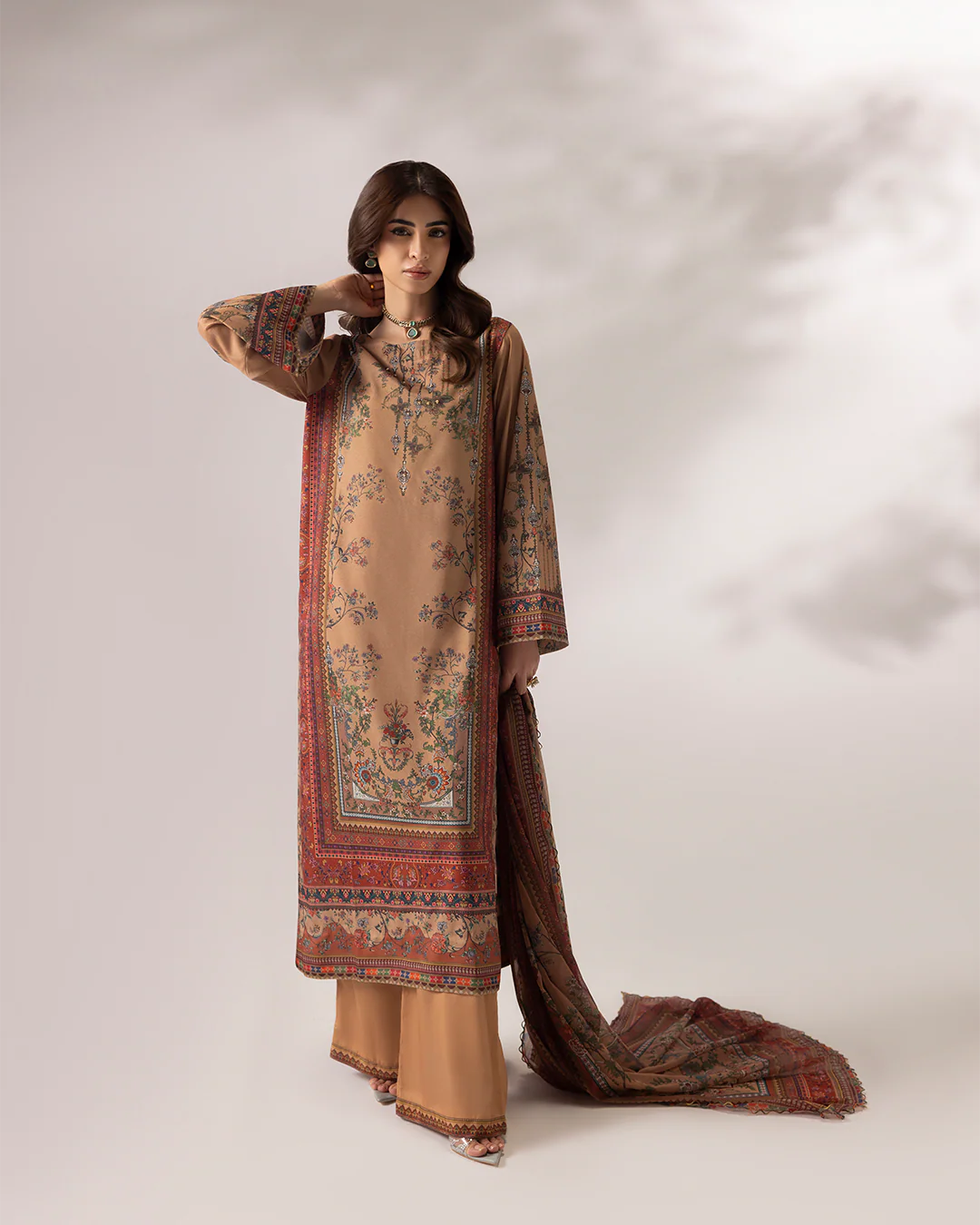 Ambrosia- Stitched Printed 3 Piece