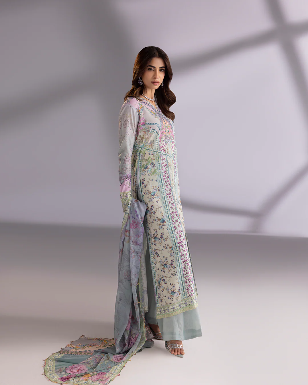 Chérie- Stitched Printed 3 Piece